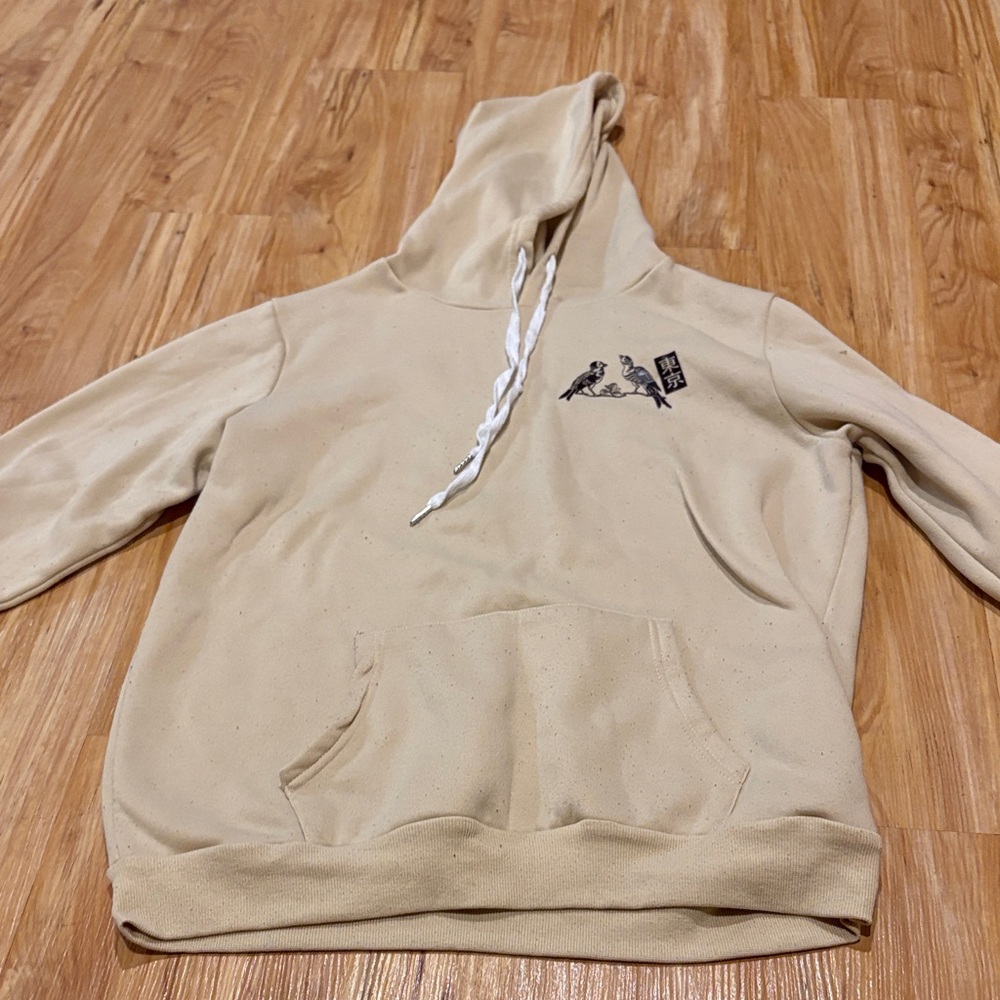 Men's Cream Hoodie